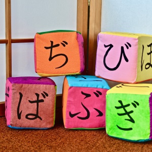 Hiragana Ten Ten and Maru Foamies